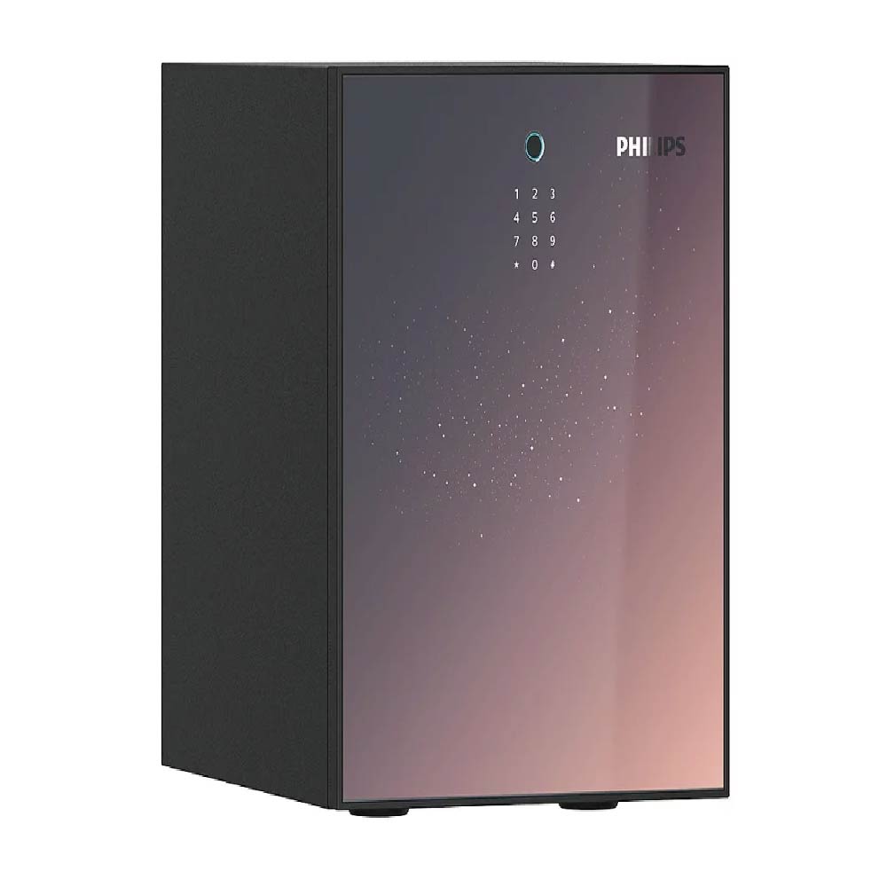 PHILIPS 飛利浦  智能 防火耐火 安全儲存 防火櫃 (指紋/密碼 /機械鑰匙) /台 SBX501-7C-銀河紫, , large