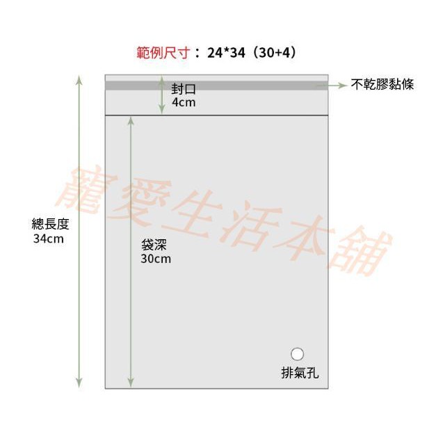 【寵愛生活本舖】透明OPP自黏袋 自封袋 單張價格, , large
