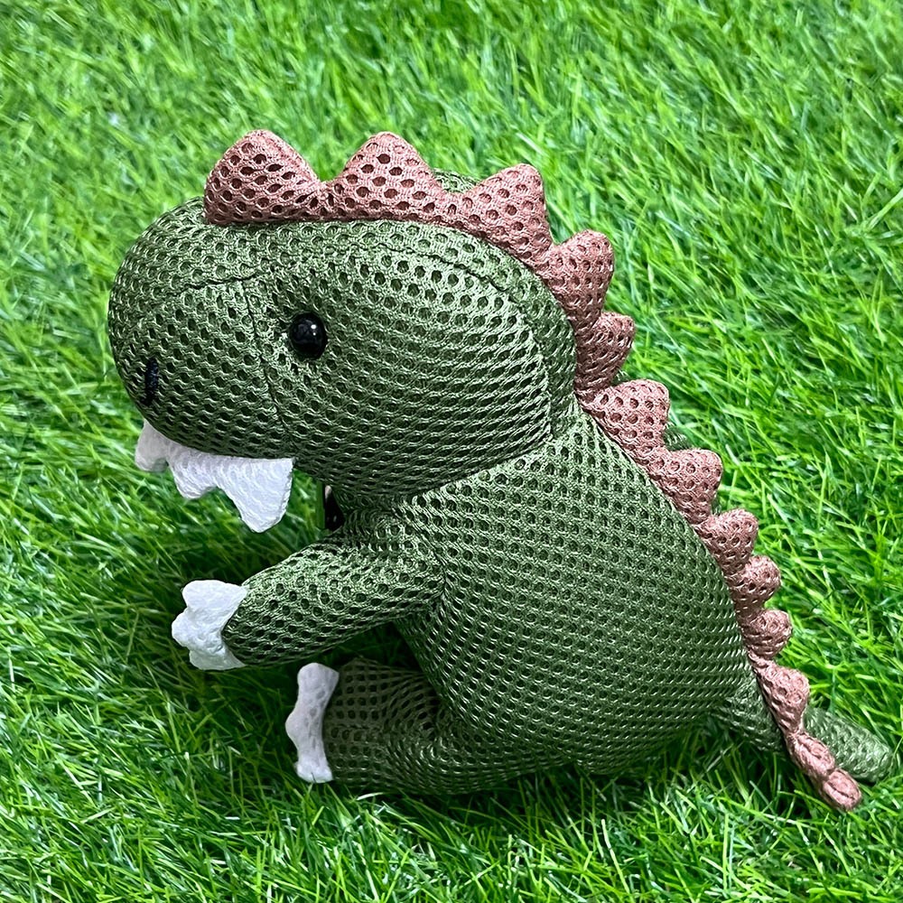 【可愛造型 可機洗 透氣抗菌】恐龍 鑰匙包 零錢包 吊飾 鑰匙圈吊飾 禮物 交換禮物 包包吊飾【加贈購物袋顏色隨機】 尚, , large