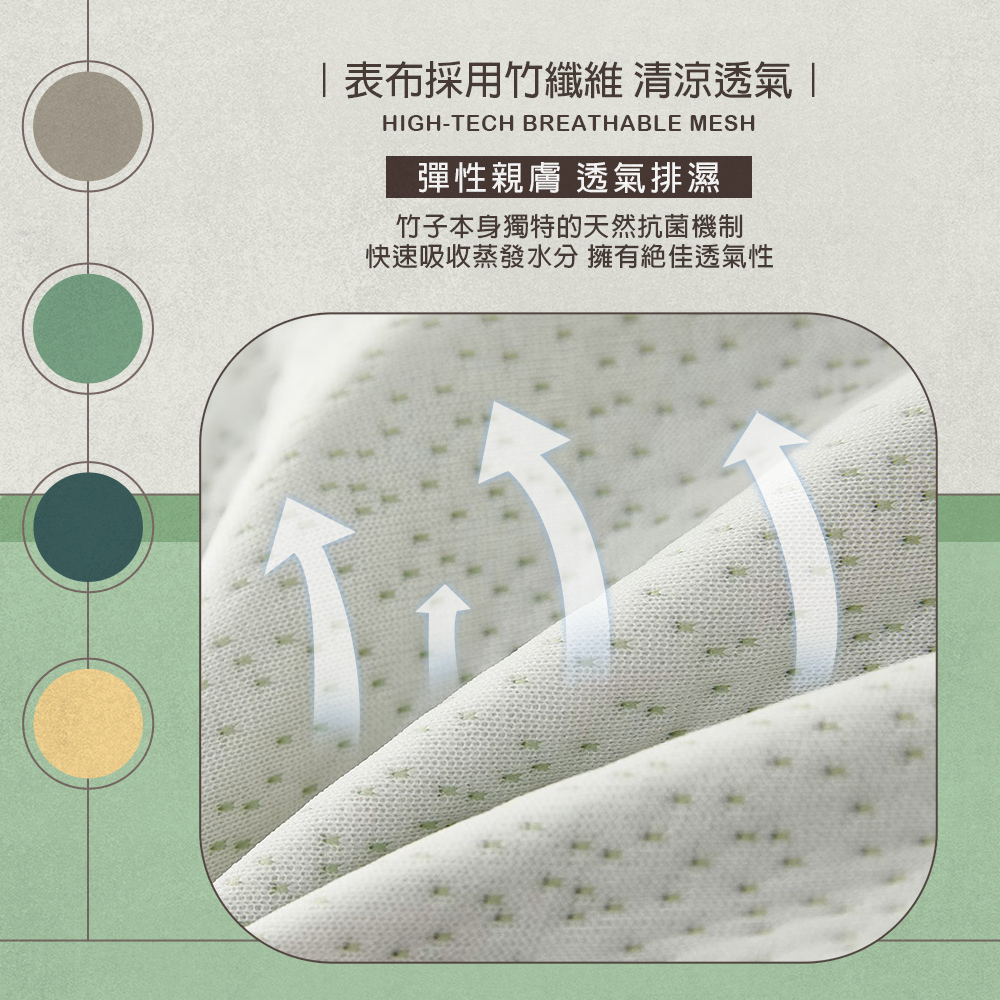 【Galatea 葛拉蒂】竹纖維卡斯達慢回彈記憶護頸枕 2入(睡眠枕/記憶枕/人體工學/枕頭), , large