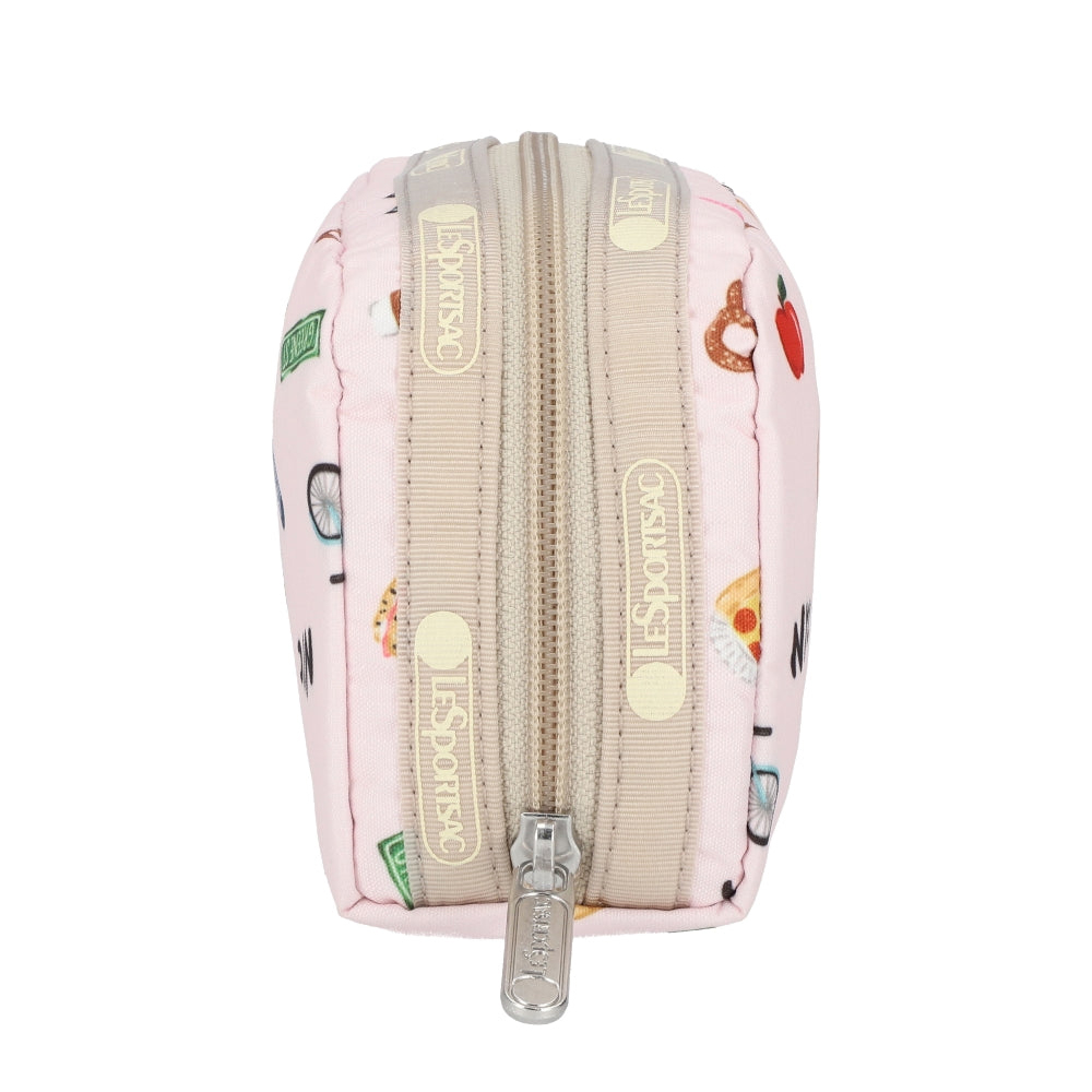 Lesportsac Rectangular Cosmetic 長形化妝包 收納包 女包(紐約城市插畫), , large