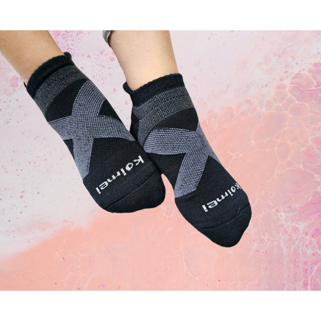 [Kaimei Cotton Industry] 4 pairs set, random and excellent, MIT made in Taiwan, top-notch sweat-absorbent and deodorant, small ears, boat-shaped arch socks, sports socks, thickened and deodorized, 24-28cm, , large