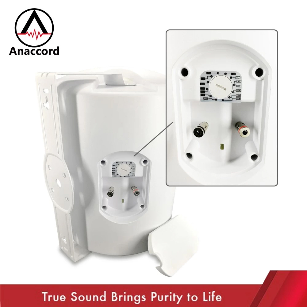 Anaccord雅那歌音響 DG-60T 6inch IPX66 waterproof outdoor wall mount PA speakers  40W 1pair, , large