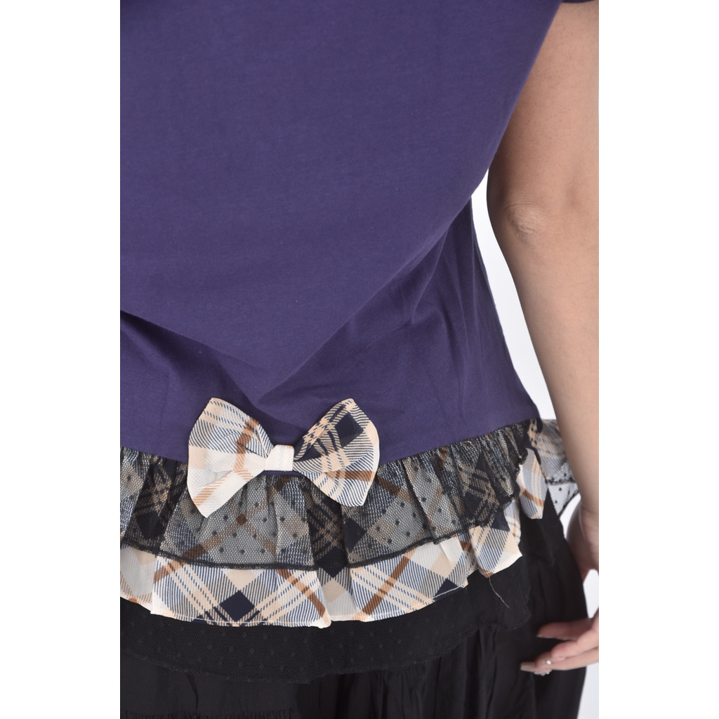 (S) kinloch anderson質感棉質小熊藍色短袖上衣二手衣, , large