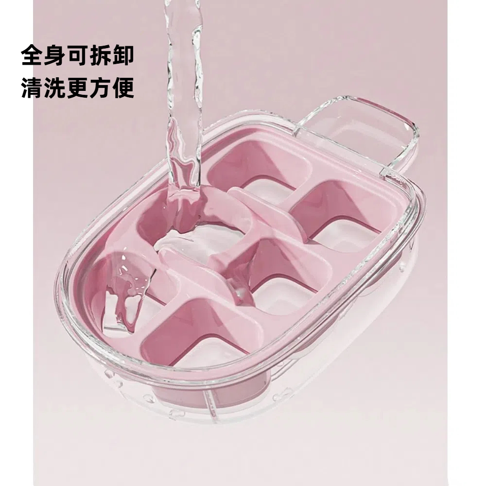 【A&R】四入組 吾家有貓製冰雪糕造型盒 - 貪吃小橘貓, , large