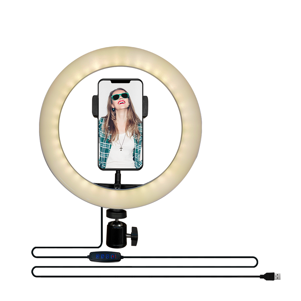 【FUGU】8吋LED直播補光燈/環形燈/直播必備, , large