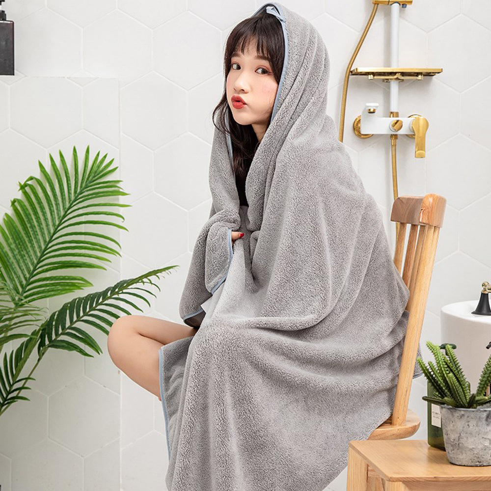 【CITY STAR】Absorbent, quick-drying, lint-free bath towel, , large
