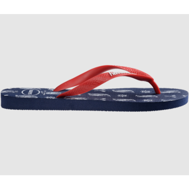 [巴拉娜巴西人字拖專賣店]HAVAIANAS 哈瓦仕．TOP NAUTICAL．航海．沙灘．海邊．藍紅帶, , large