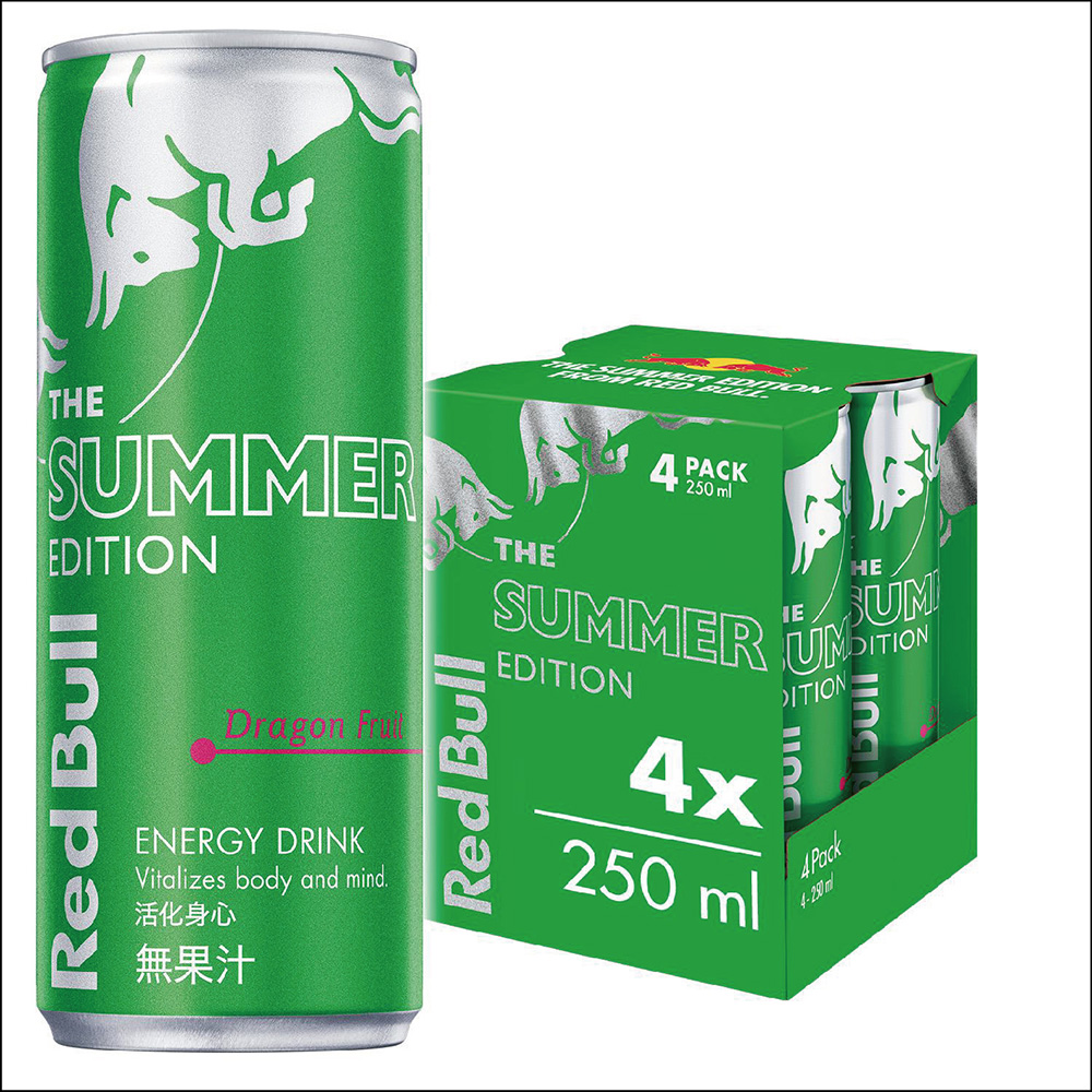 Red Bull The Summer Edition 250mlx4, , large