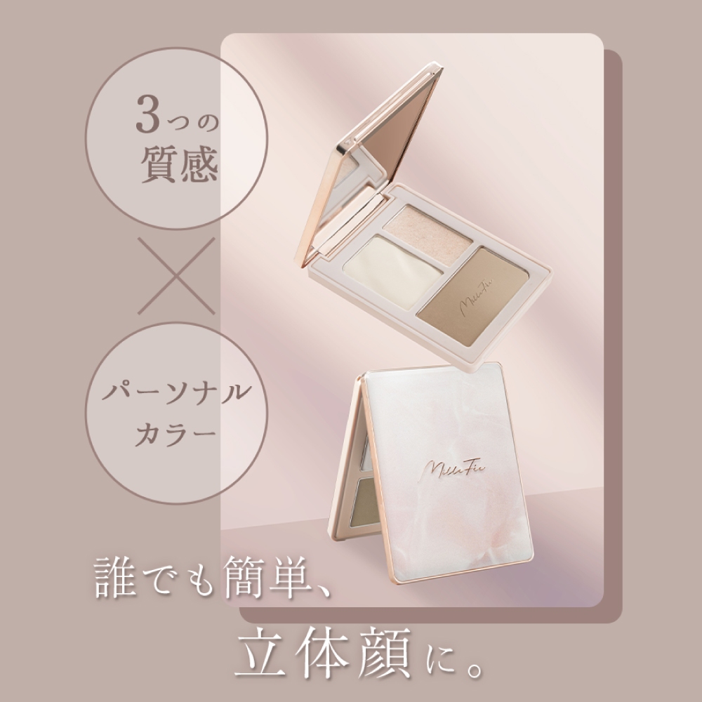 【千康購物網】MilleFée 心機修容盤-02冷色調, , large