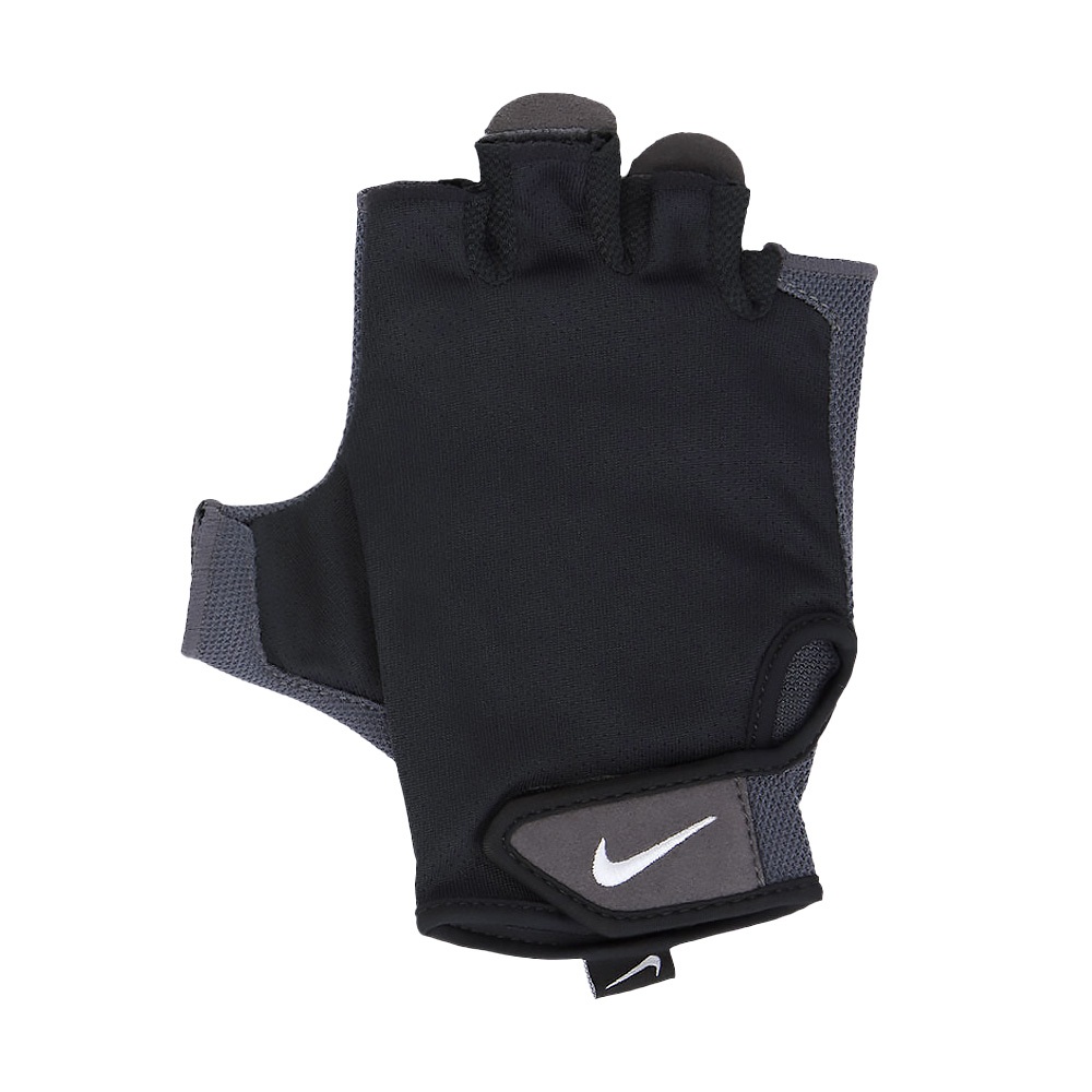 NIKE MEN'S ESSENIAL FITNESS 基礎手套 健身手套 訓練手套 重訓 魔鬼氈 透氣 緩衝 保護 黑