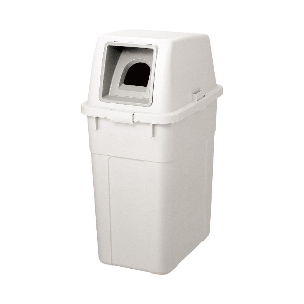 日本RISU｜W&W系列 大開口/瓶罐分類垃圾桶 90L, , large