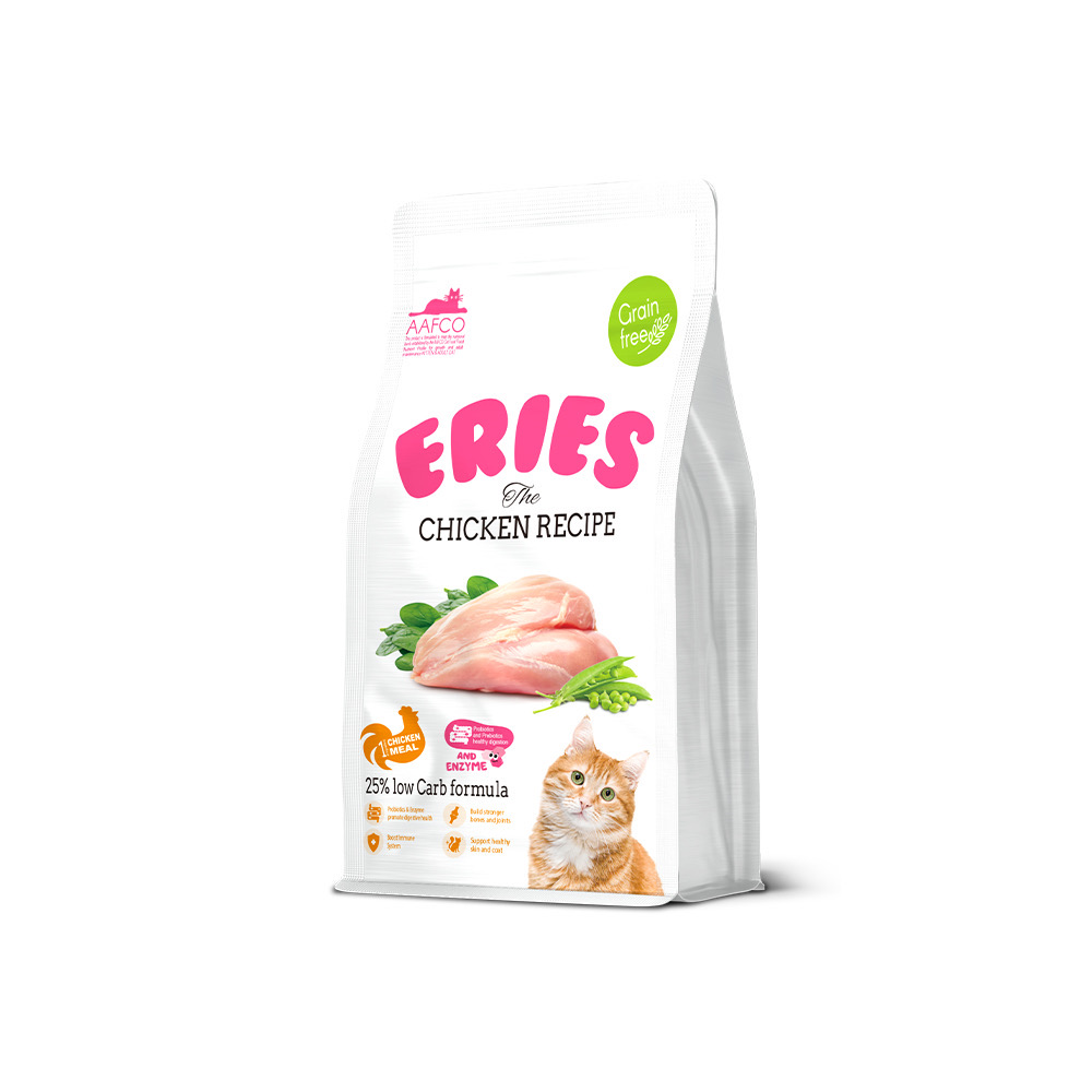 【拉拉寵物小舖】ERIES 伊瑞思 無穀 貓飼料, , large