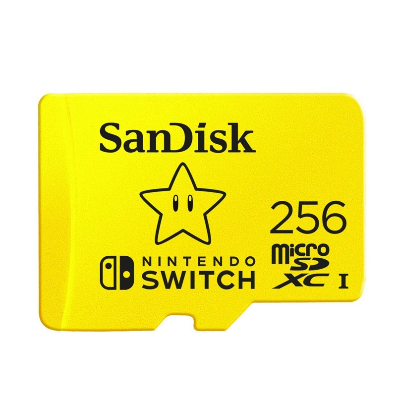 SanDisk Nintendo Switch 256G UHS-I A1 microSDXC