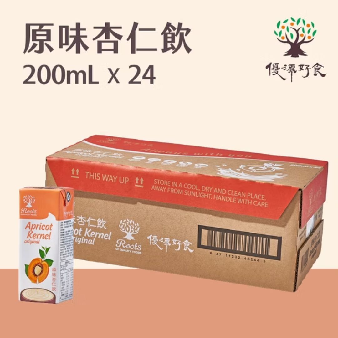 【優源好食】原味杏仁奶 200ml X24瓶/箱 即開即飲 優質植物奶 低碳水高蛋白 低糖, , large