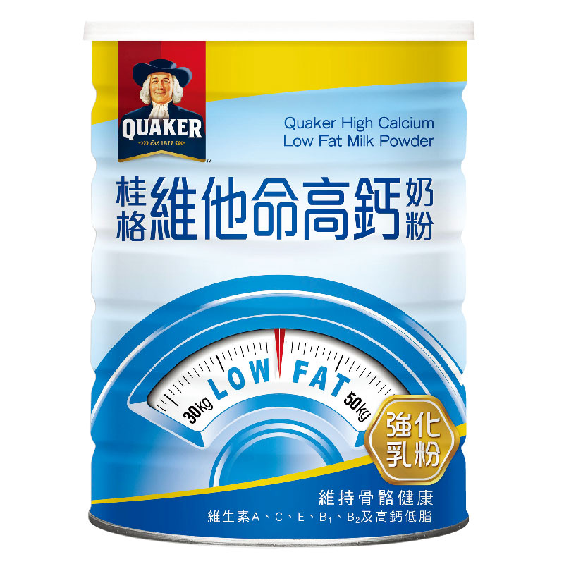 Quaker HCLF Milk Powder 1650g, , large