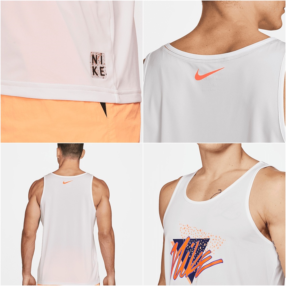 出清 NIKE VIBE LOGO 成人男性無袖背心 DRI-FIT速乾 透氣 上衣 NESSC651 【樂買網】, , large