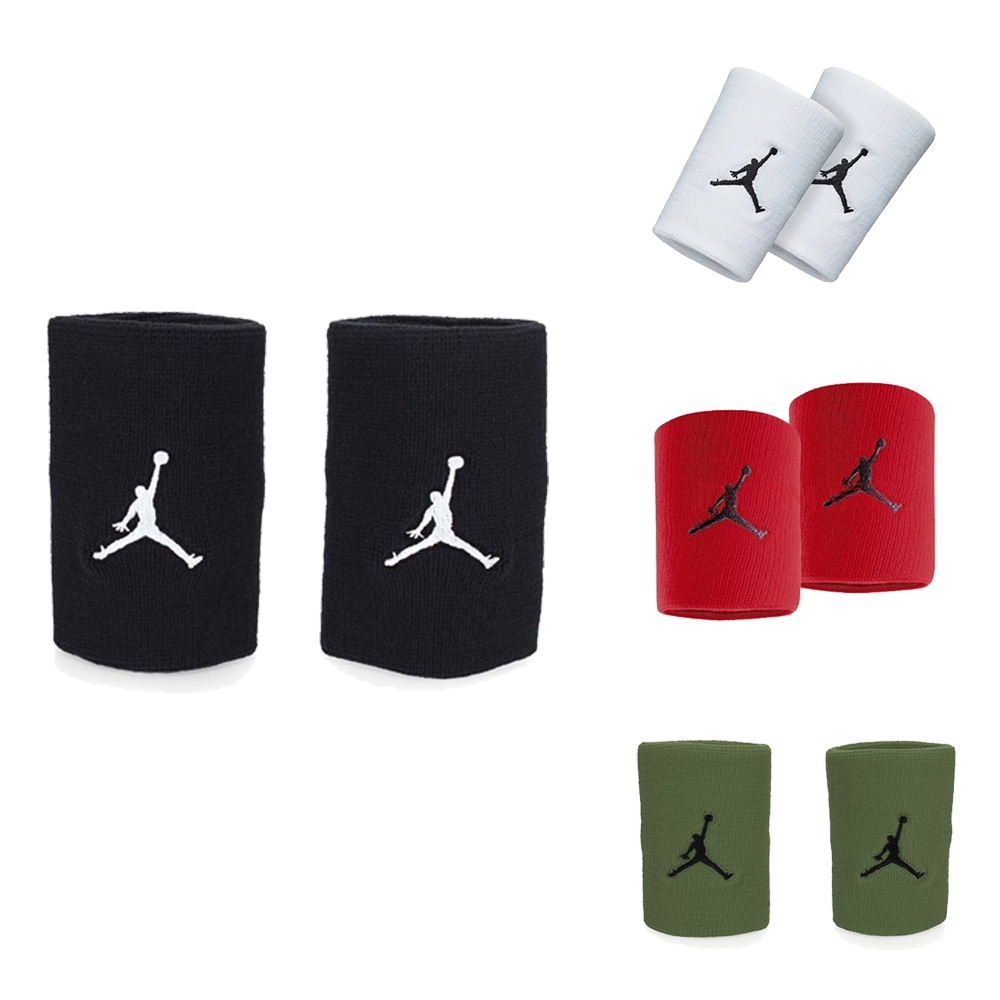 [秉宸] NIKE 吸汗 JORDAN DRI-FIT 單色腕帶 護腕 BASKETBALL系列 JKN01 雙入裝, , large