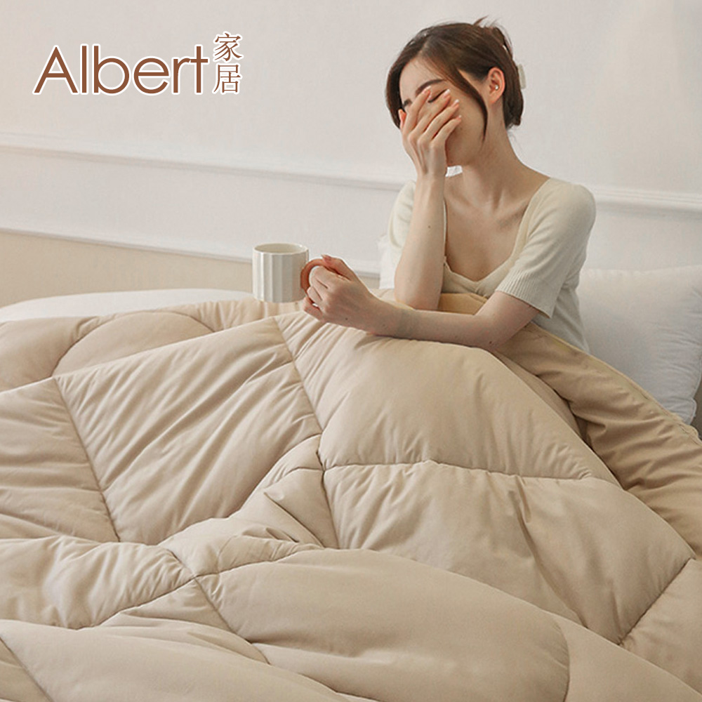 【Albert家居】台灣製 遠紅外線舒眠石墨烯被 多色任選 1入180×210cm (可水洗冬被 抑菌被 暖被 石墨烯被), , large