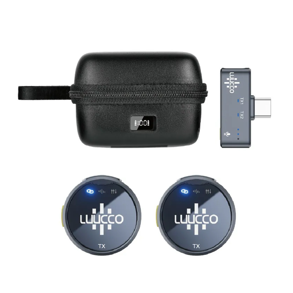 LUUCCO AirWave K2 無線磁吸領夾麥克風 萬用組【敦煌樂器】, , large