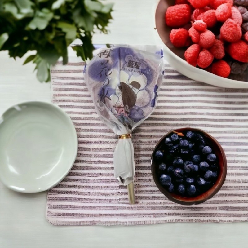 [Daxin] Plum Blossom Ice Cream-Blueberry