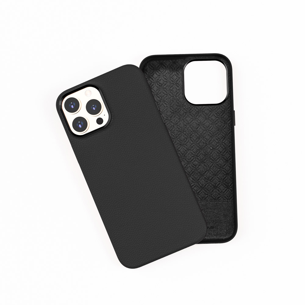 【WiWU】真皮手機殼 iPhone13 Pro-黑色, , large