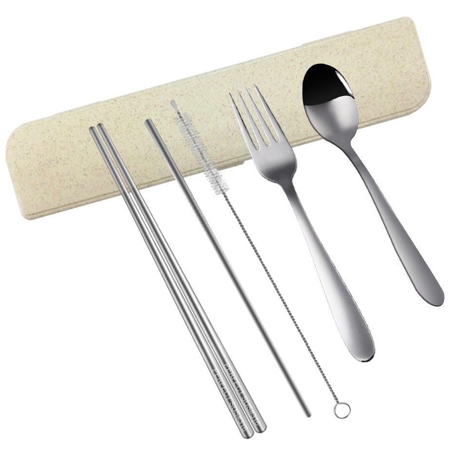 PERFECT 理想牌 極緻316不鏽鋼隨身餐具組 品味316餐具5件組-Leidea樂德兒, , large