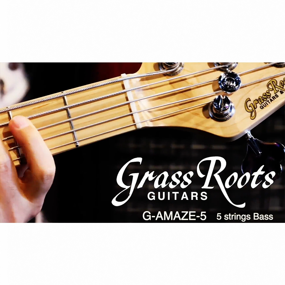 ESP Grassroots G-AMAZE-5 NDBKSB 五弦電貝斯 黑色漸層【敦煌樂器】, , large