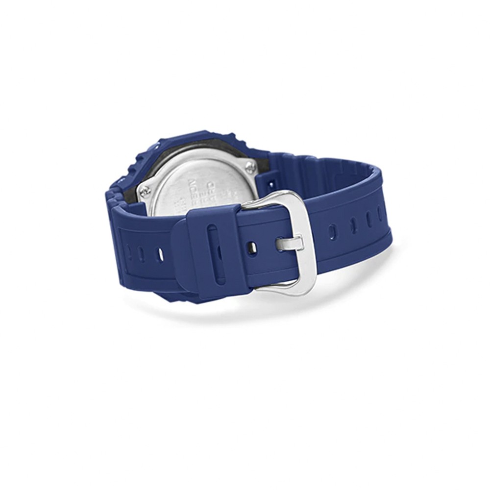 CASIO 卡西歐 G-SHOCK 耐衝擊八角雙顯電子錶-藍 GA-2100-2A, , large