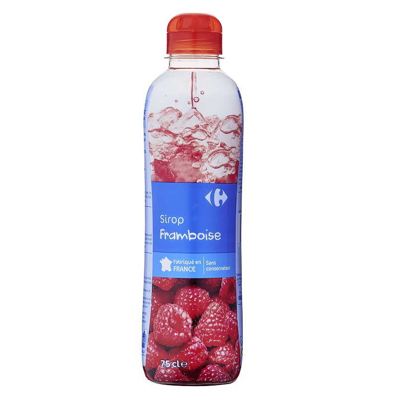 C-Raspberry Syrup Bottle