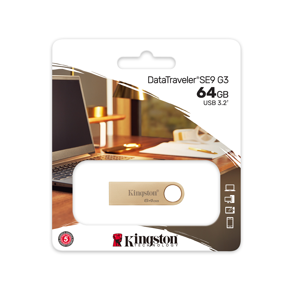 【Kingston】DataTraveler SE9 G3 64G USB 3.2 Gen1 金屬 隨身碟, , large