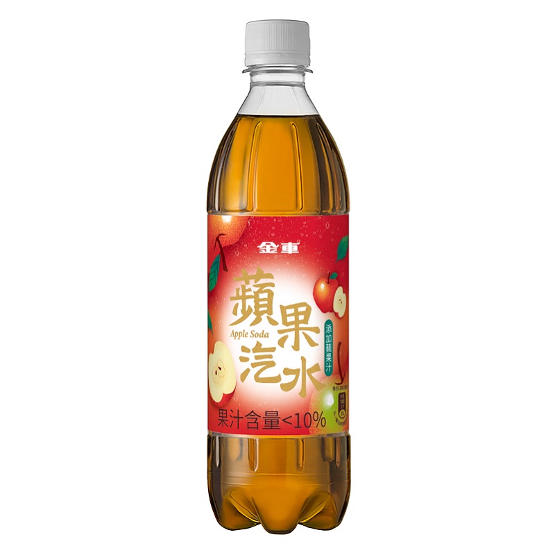 King Car Apple Soda  585ml, , large