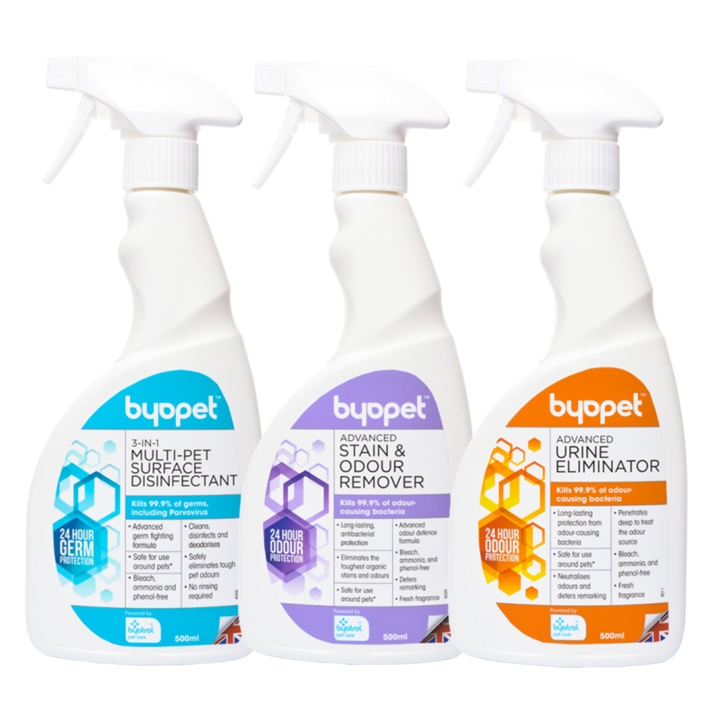 【倆寶貝精品館】英國Byopet 寵物抗菌 3件組-(8008、8009、8011 ), , large