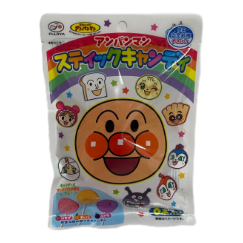 不二家  麵包超人棒棒糖6支, , large