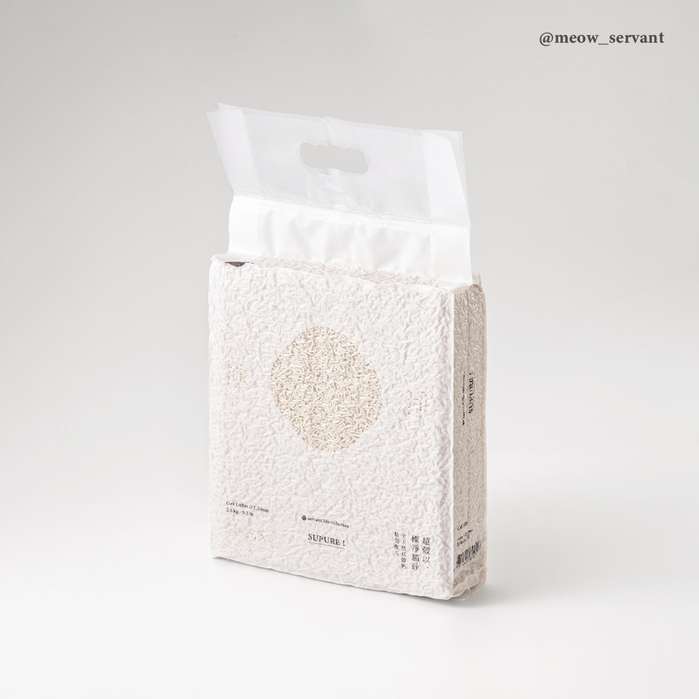 [Fore Wind]Meow-Servant SUPURE！Cat Tofu Litter 2.0mm x 6bags