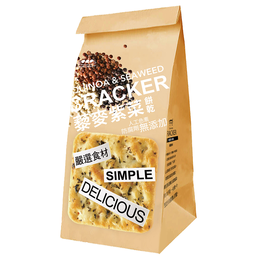 QUINOA SEAWEED CRACKER, , large