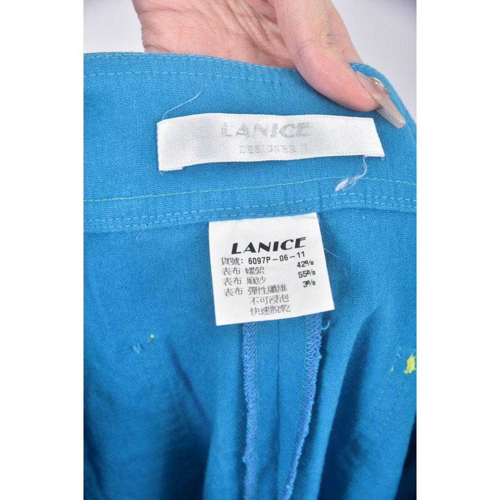 (2XL) lanice丹寧牛仔藍色長褲二手衣, , large