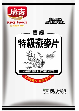 [Guangji] High-Fiber Premium Oatmeal 500g, , large