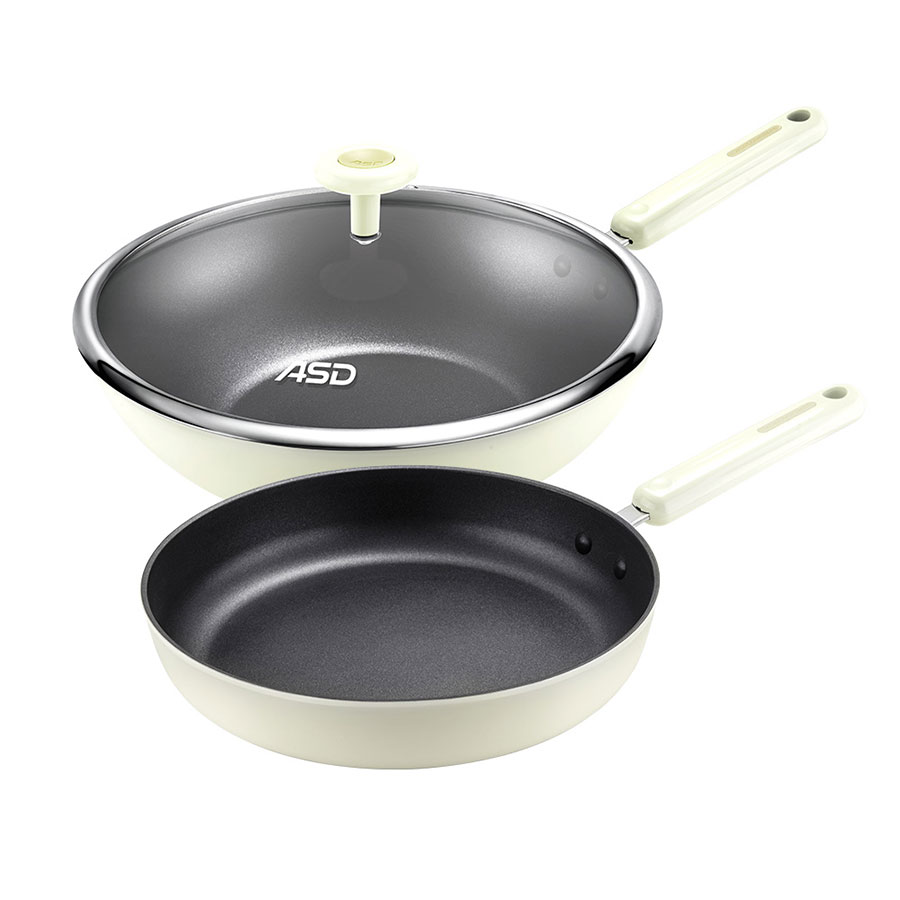 Elegant non-stick three-piece set, , large