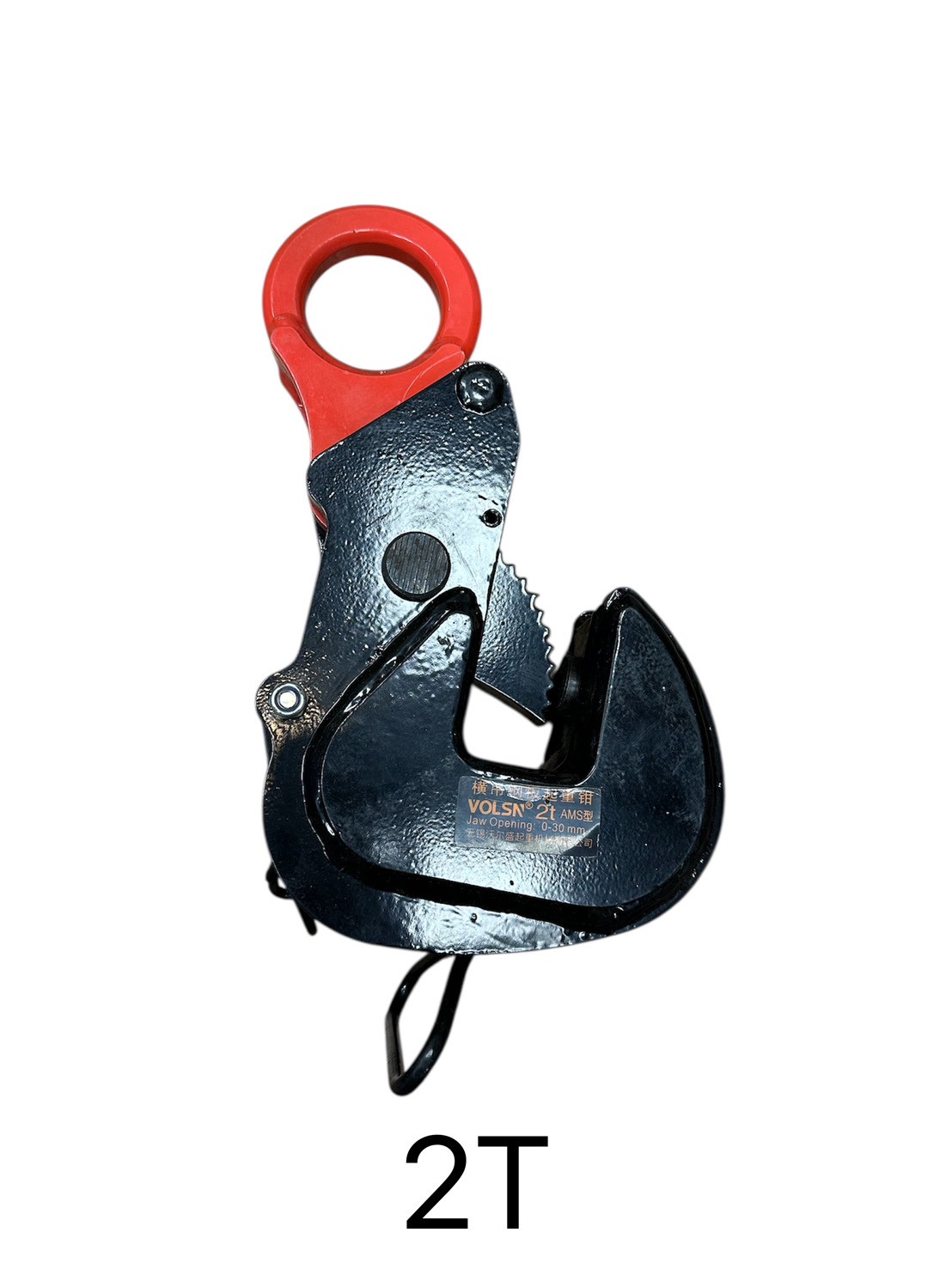 WIN五金 WIN-TMS 安全扣款 2T 安全吊具-橫吊 快脫式 鋼構吊夾 鐵板吊夾 吊具 鋼板夾具 夾持器, , large