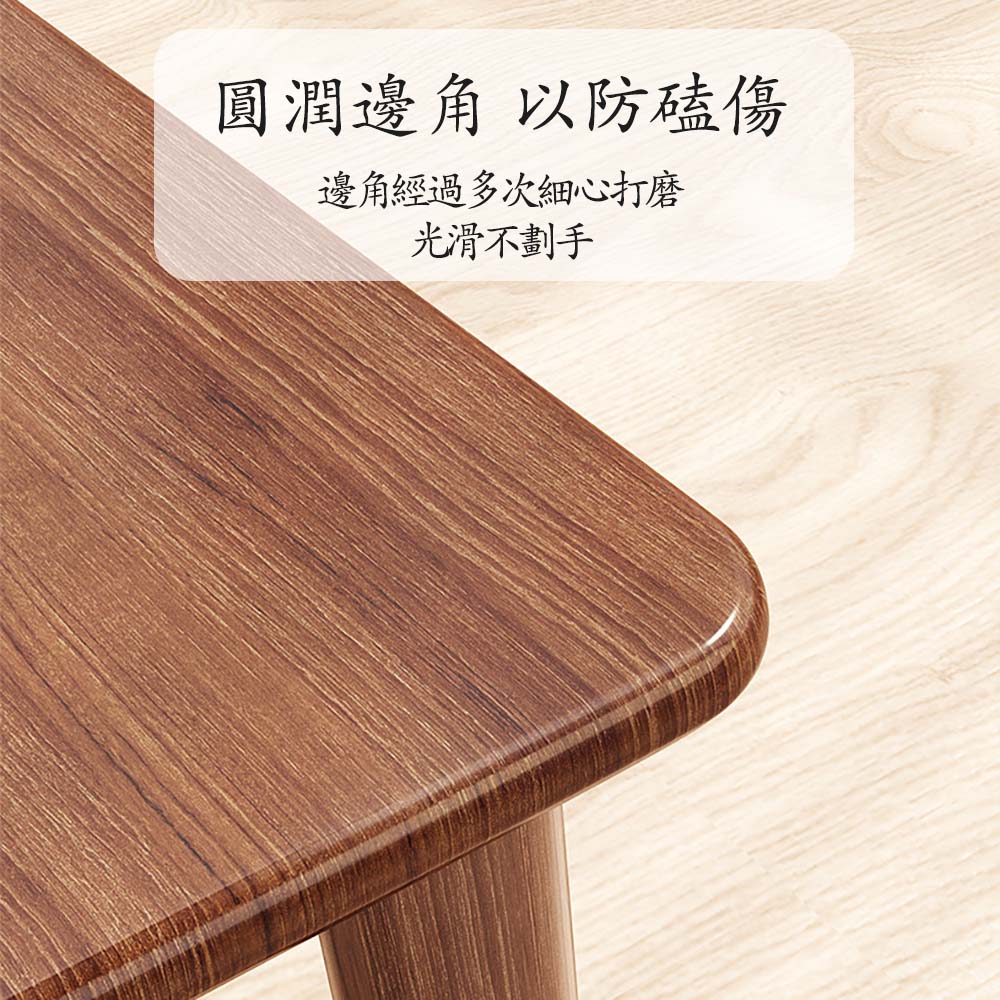 實木木色小凳子長方型, , large