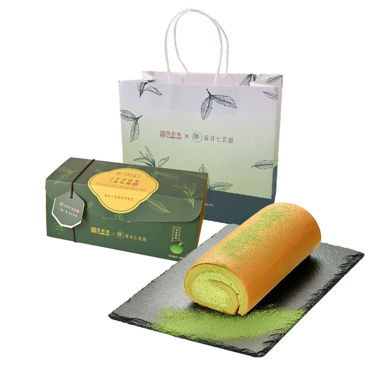【Yannick 】Rich Macha Cream Roll Cake(18CM / Roll)