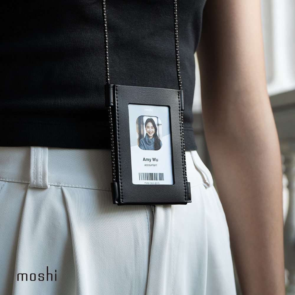 Moshi 雙卡直橫兩用掛繩證件套, , large