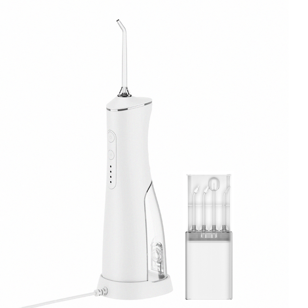 Magnetic charging fully waterproof pulse dental flosser, , large