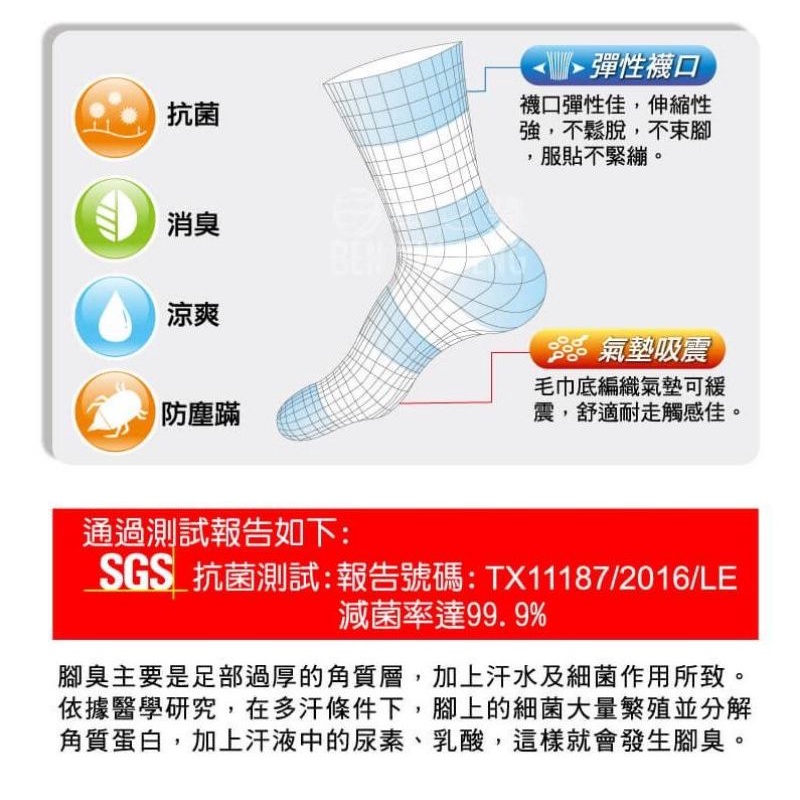 [Kaimei Cotton] 6 pairs set, MIT made in Taiwan, Protimo antibacterial fiber series socks, microfiber deodorizing men's socks, various stripes, , large