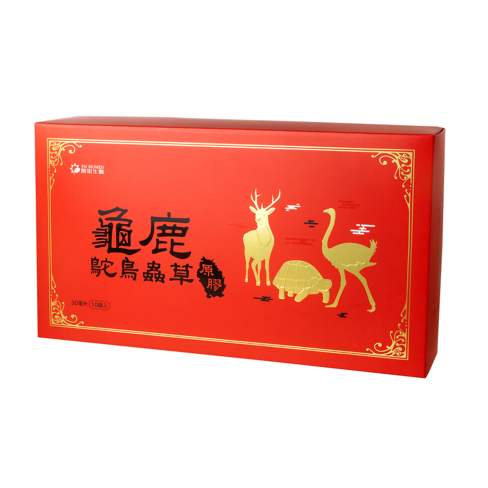 [陽明生醫]龜鹿鴕鳥蟲草原膠(10罐), , large