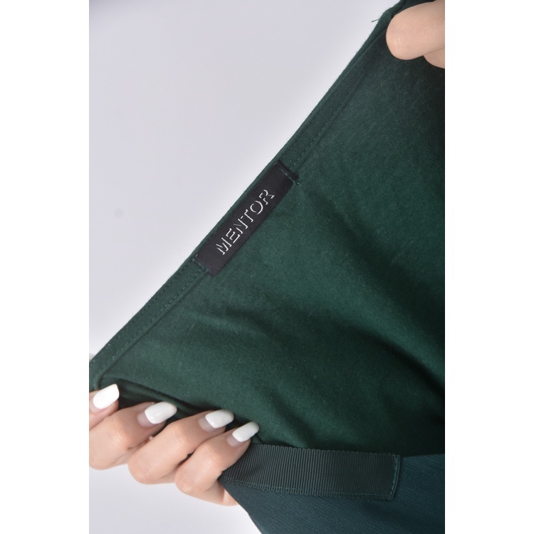 (S) mentor韓牌質感綠色短袖上衣二手衣, , large