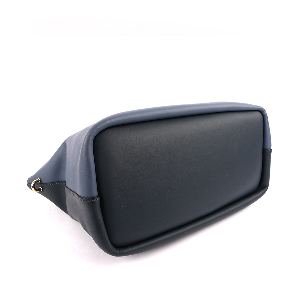 CHLOE' Baylee Small two-tone tote小牛皮/街頭藍, , large