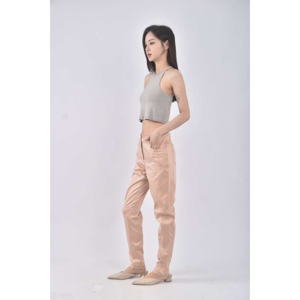 (L) joan橘色長褲二手衣, , large