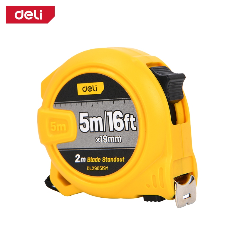 【deli tools】5M Steel Measuring Tape Upgraded Semi-Pro Series, , large